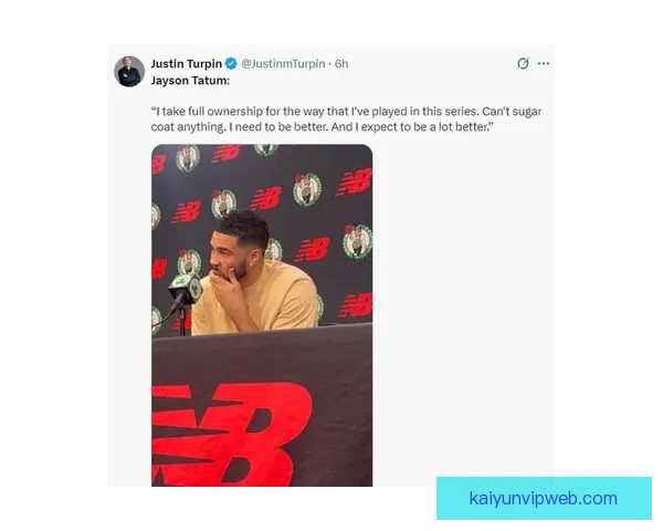 塔图姆坦言低迷状态让他沮丧提前复出并非超人表现准星不足引人关注